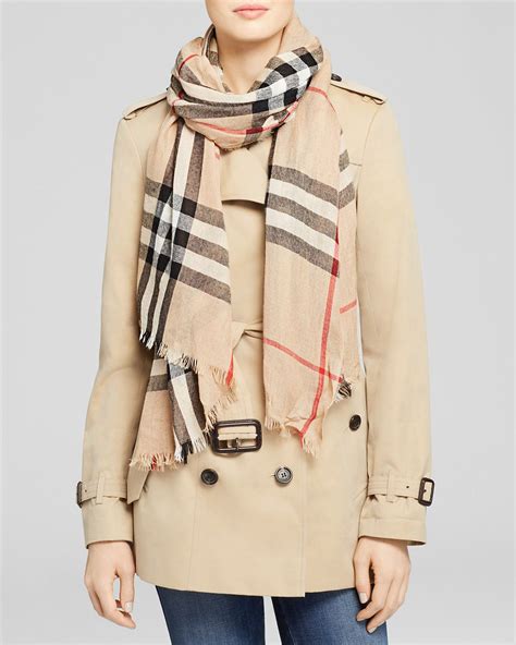 burberry giant check crinkle scarf|Burberry scarf 50 cashmere wool.